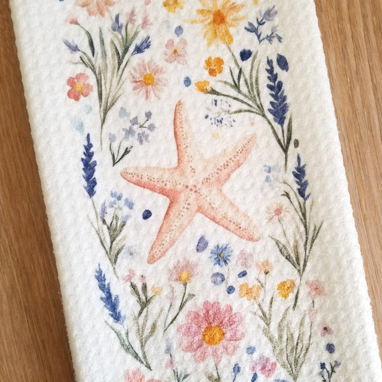 Coastal Starfish Tea Towel