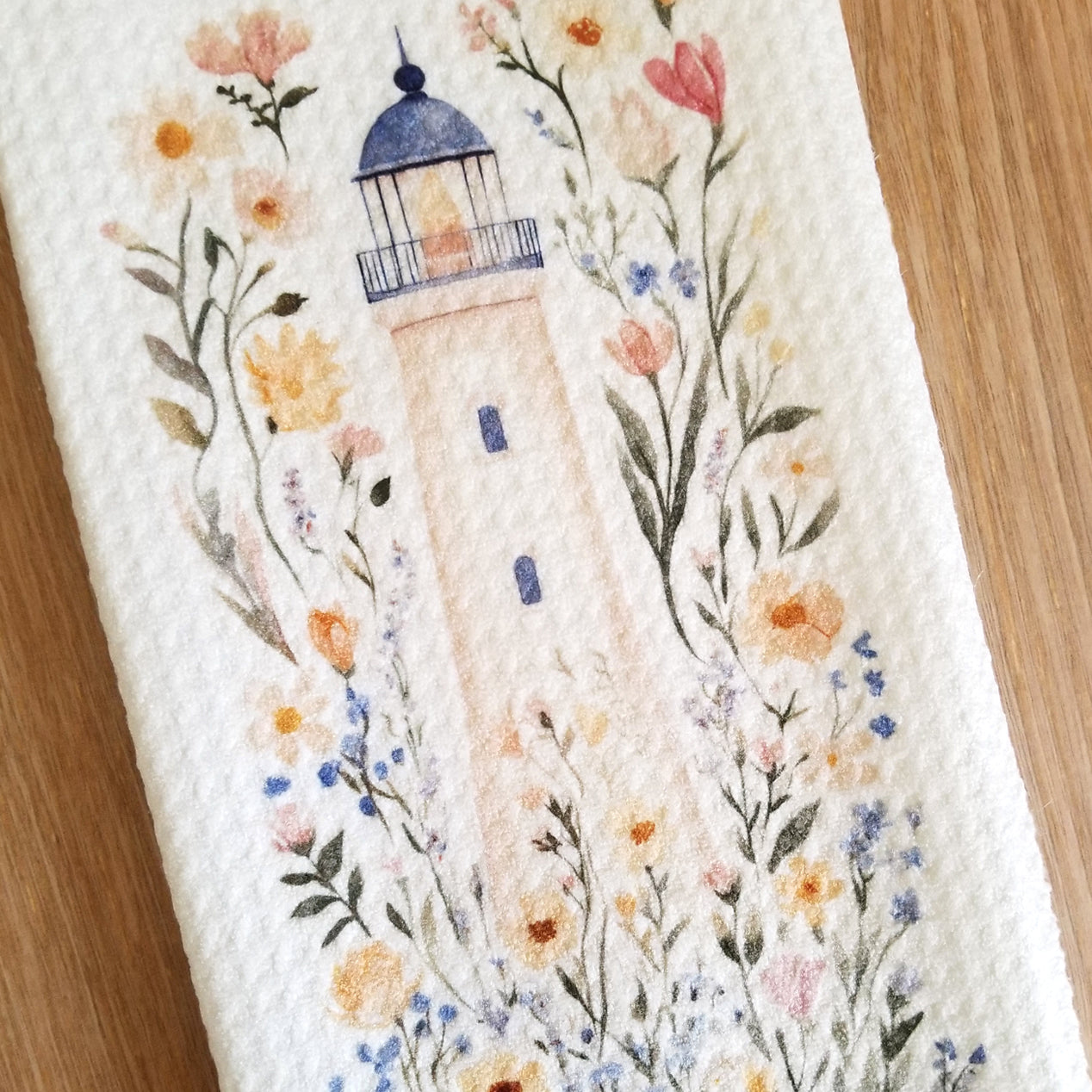 Coastal Lighthouse Tea Towel
