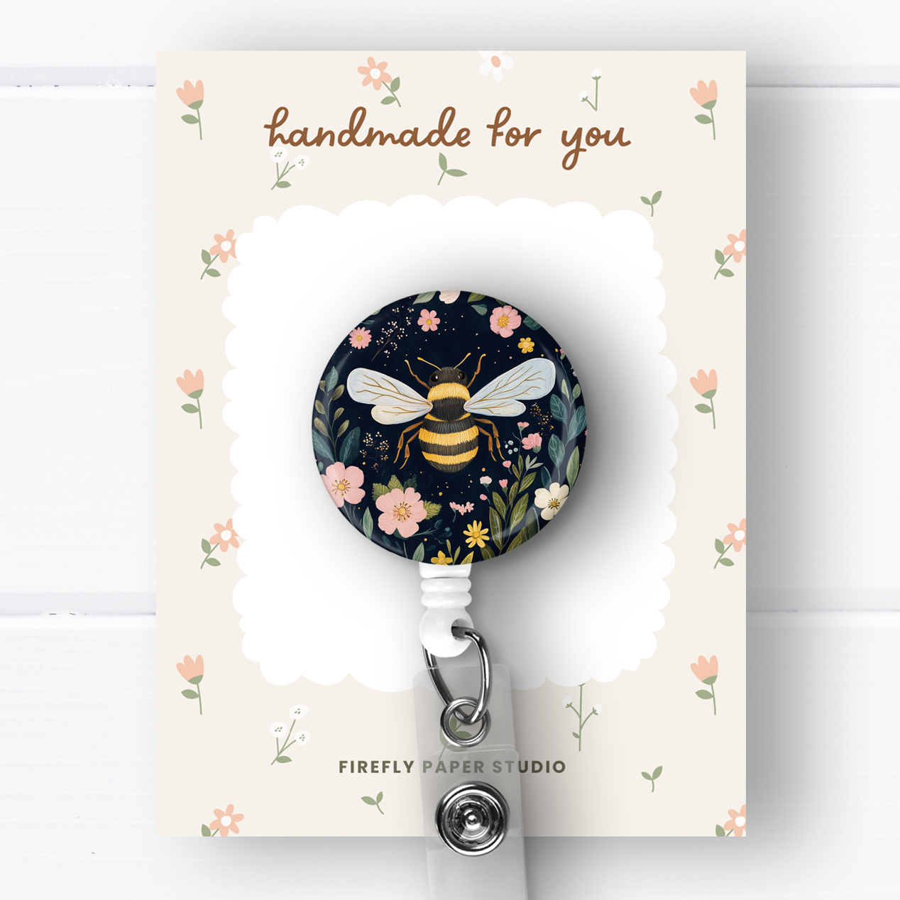 Bumble Bee Badge Reel