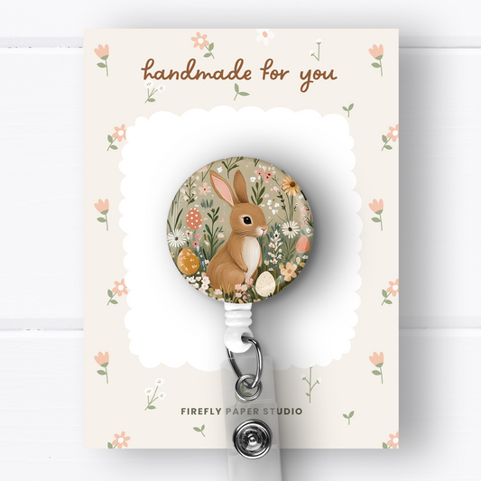 Easter Bunny Badge Reel