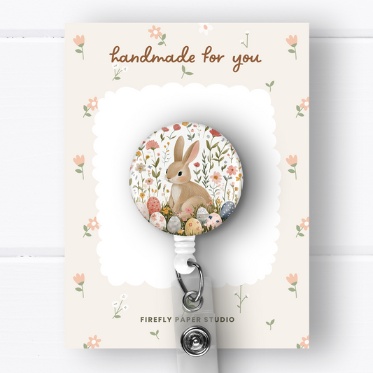 Easter Bunny Badge Reel