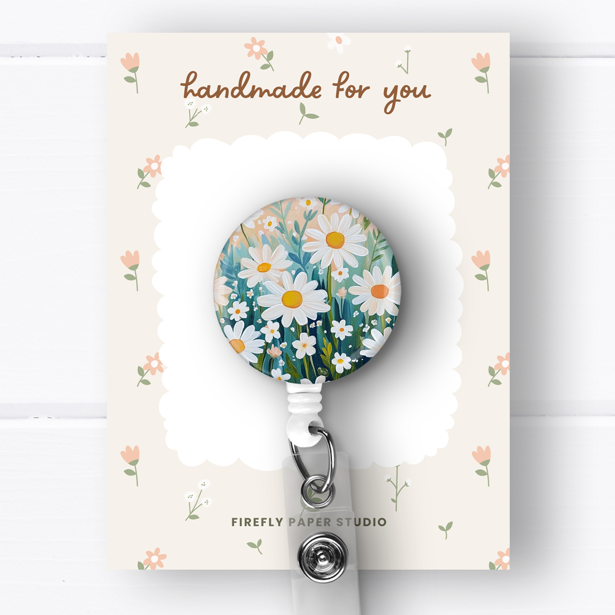 Daisies Badge Reel