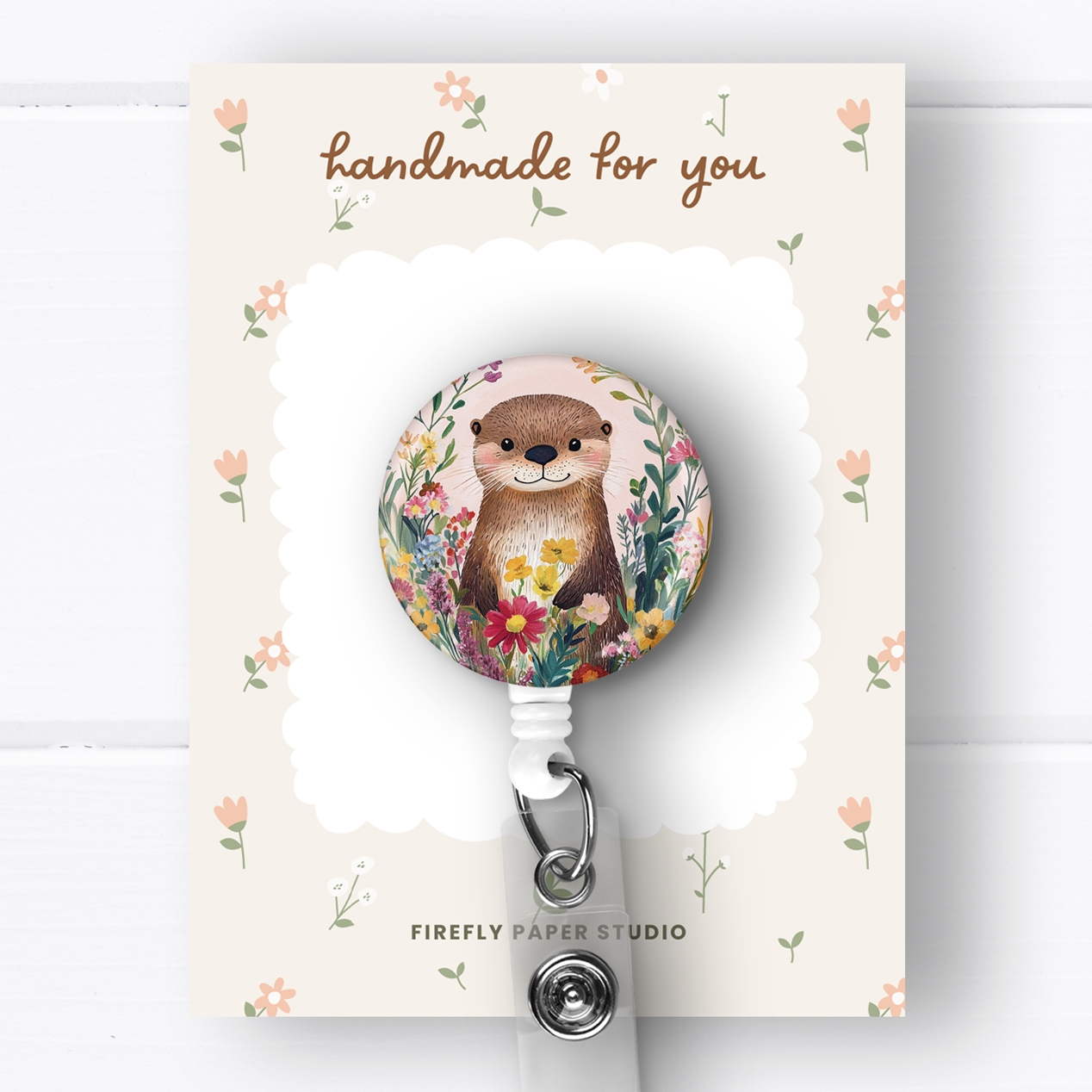 Otter Badge Reel
