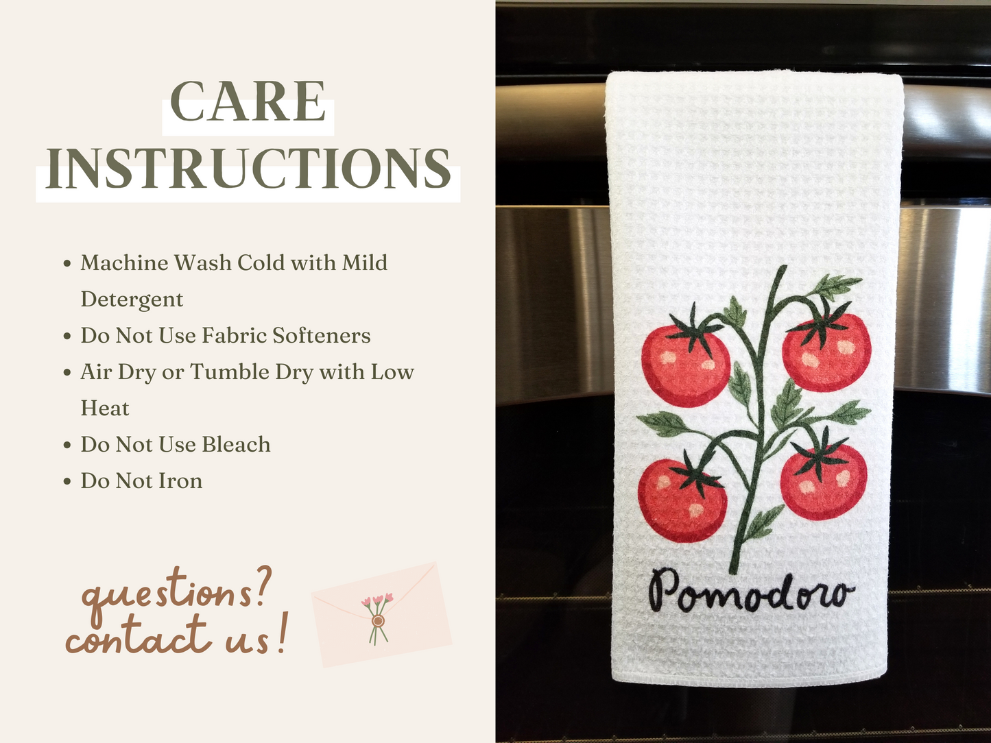 Pomodoro Tea Towel