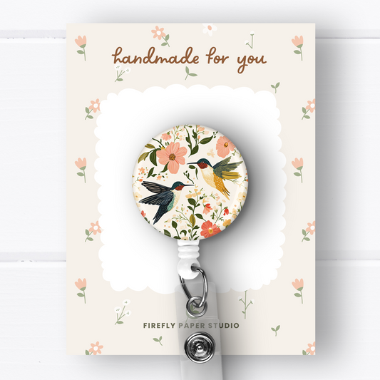 Hummingbirds Badge Reel