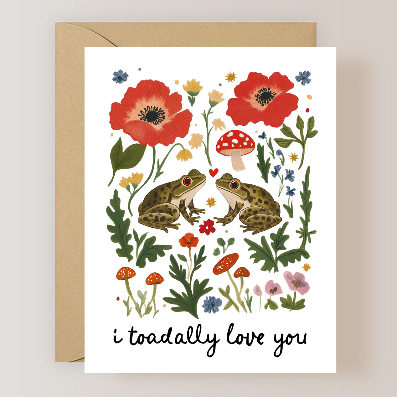 I Toadally Love You Card