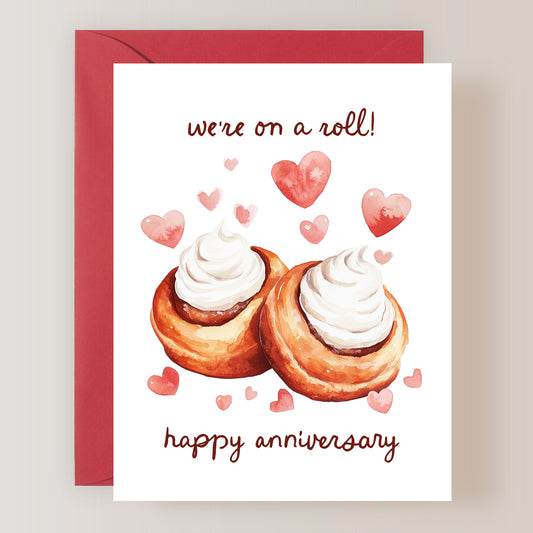 We're On A Roll Card