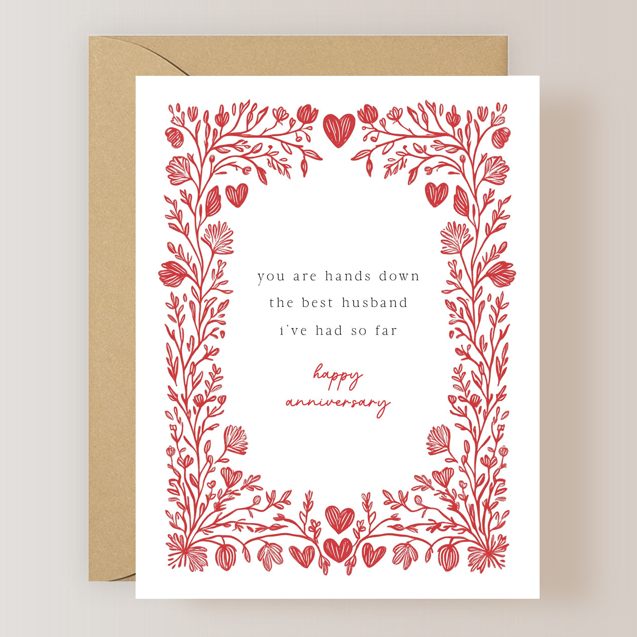 The Best Husband I've Had So Far Card