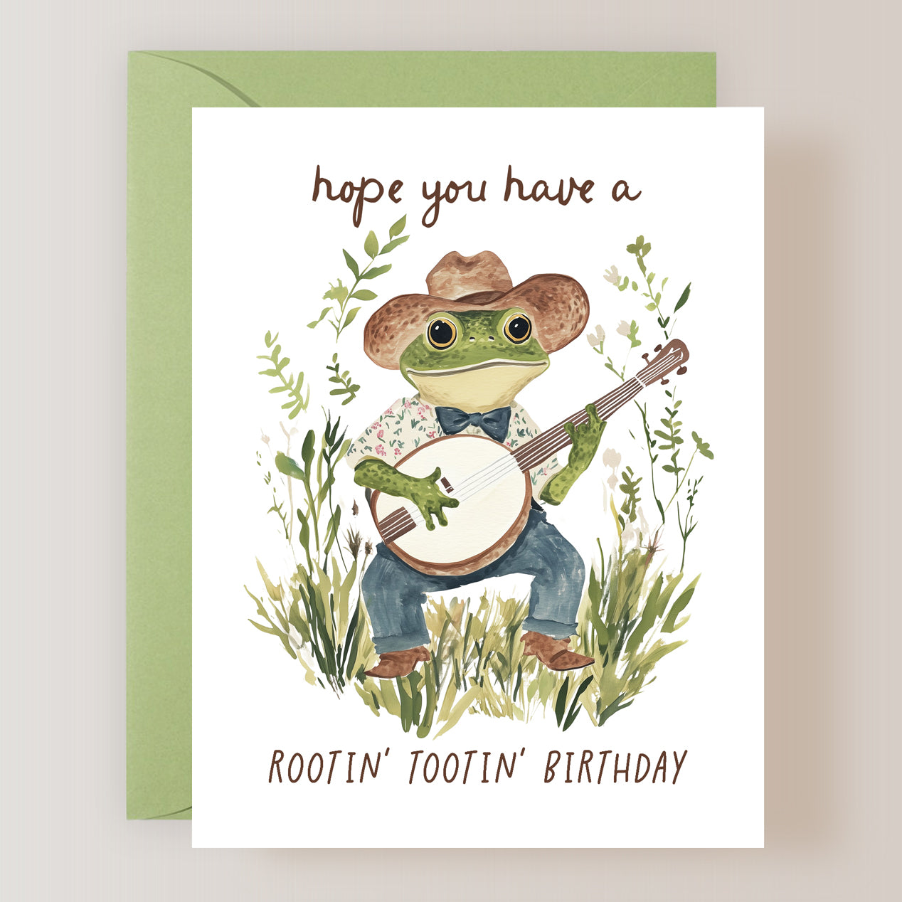 Hope You Have A Rootin' Tootin' Birthday Card