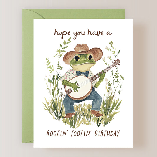 Hope You Have A Rootin' Tootin' Birthday Card