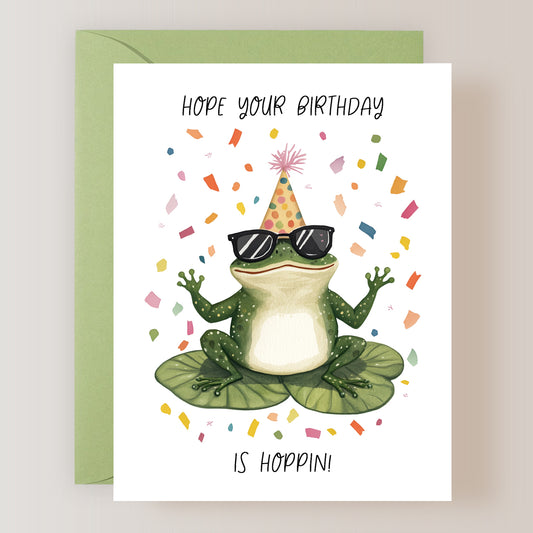 Hope Your Birthday Is Hoppin Card