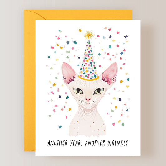 Another Year, Another Wrinkle Card