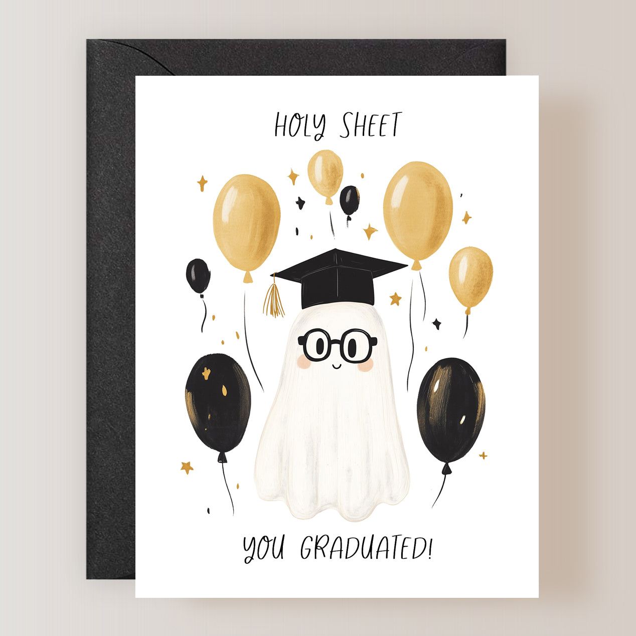 Holy Sheet You Graduated Card