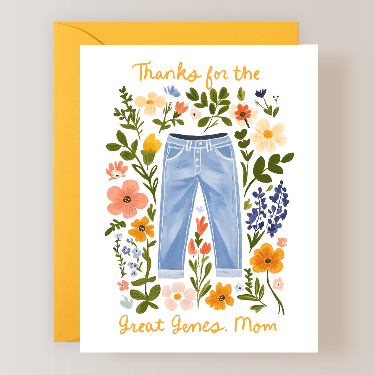 Thanks For The Great Genes Card