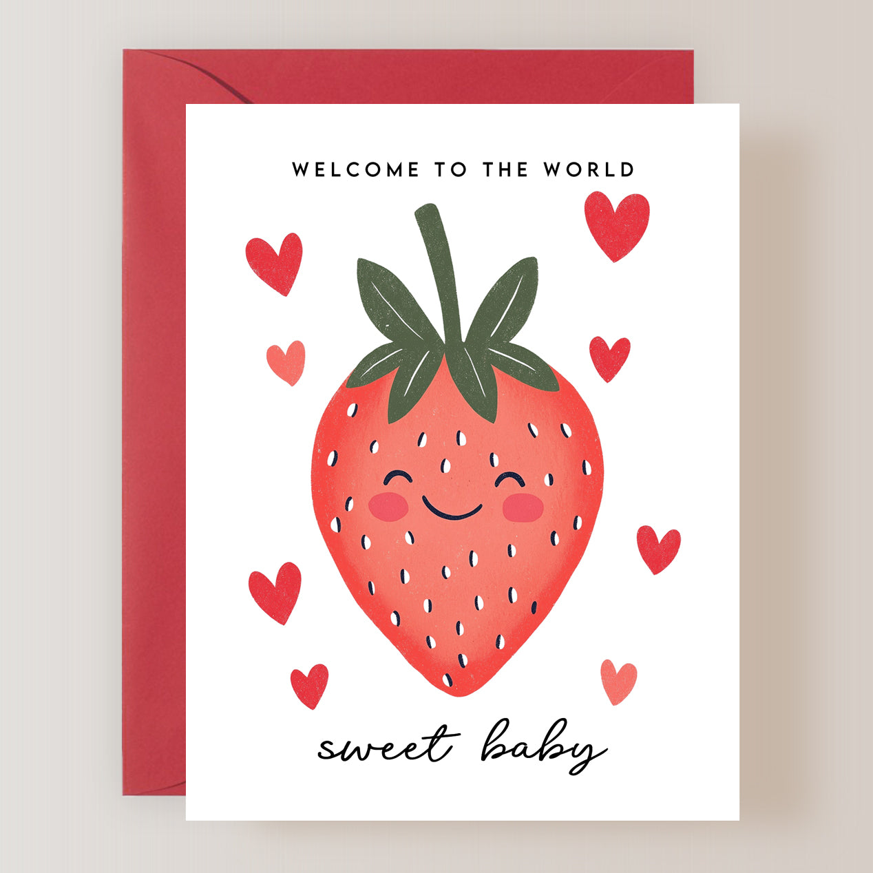 Welcome to the World Sweet Baby Card