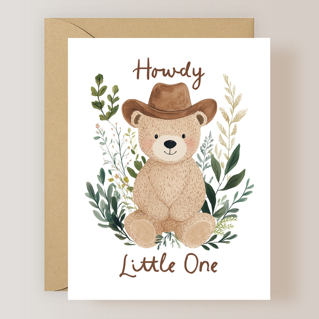 Howdy Little One Card