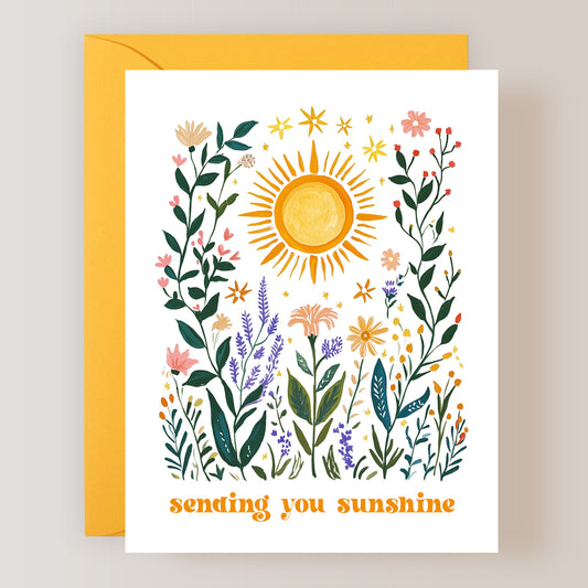 Sending You Sunshine Card