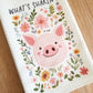 Pig Tea Towel