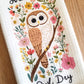 You Wash Owl Dry Tea Towel