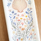 Coastal Seashell Tea Towel