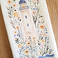 Coastal Lighthouse Tea Towel
