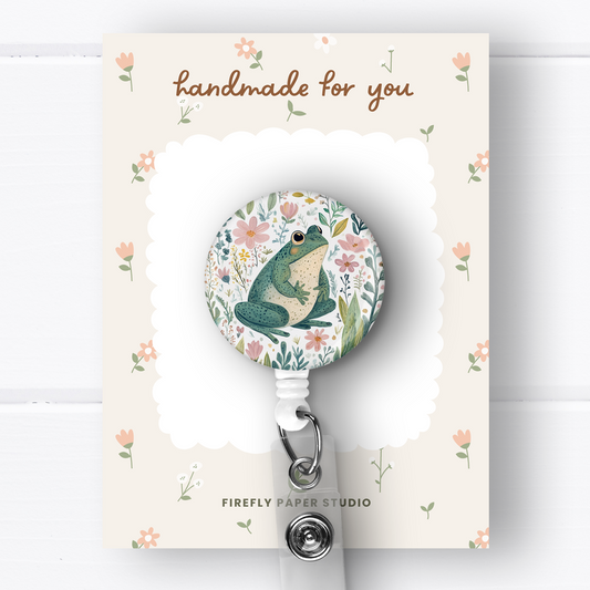 Frog Badge Reel