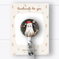 Christmas Ghost Badge Reel