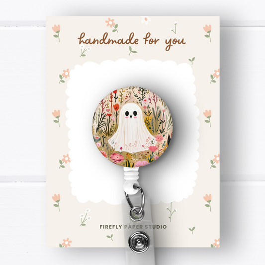 Wildflower Ghost Badge Reel