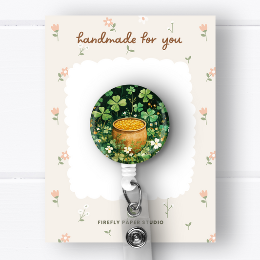 Pot Of Gold Badge Reel
