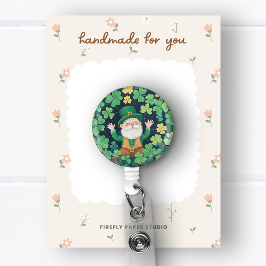 Leprechaun Badge Reel