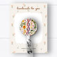 Floral DNA Badge Reel