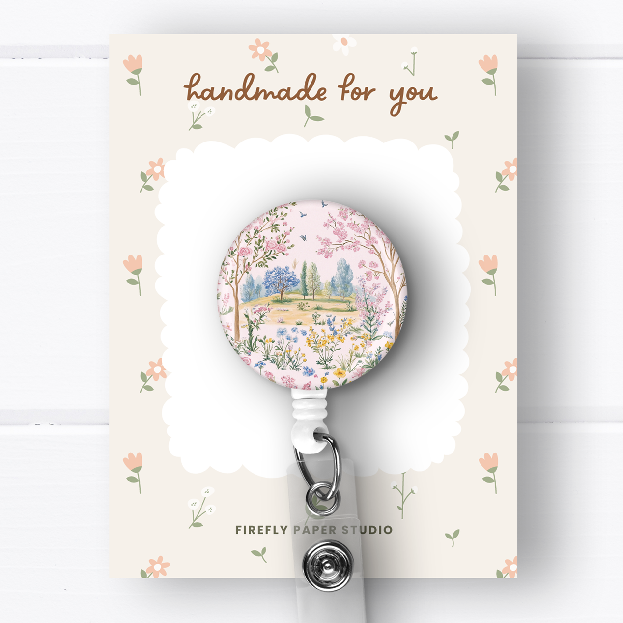 Trees & Wildflowers Badge Reel