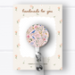 Birds & Flowers Badge Reel