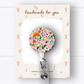 Summer Floral Badge Reel