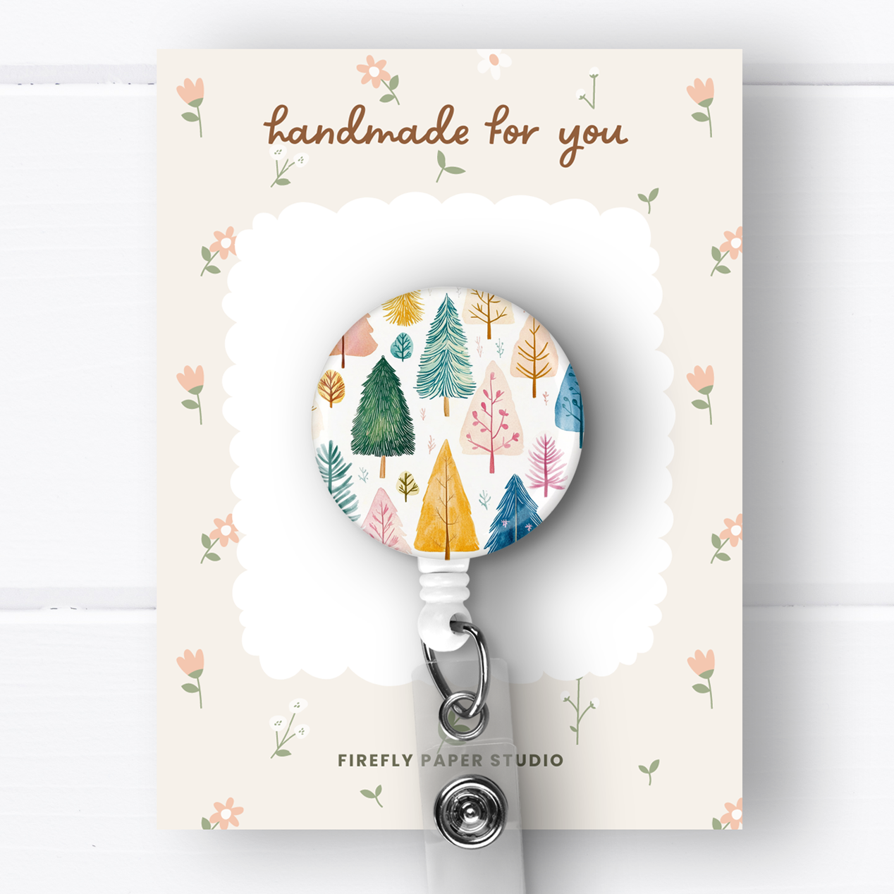 Colorful Trees Badge Reel