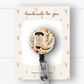 Cowgirl Boot Badge Reel
