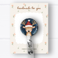 Christmas Reindeer Badge Reel