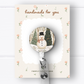 Snowman Badge Reel