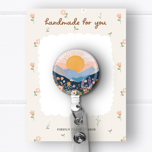 Mountain Sunrise Badge Reel