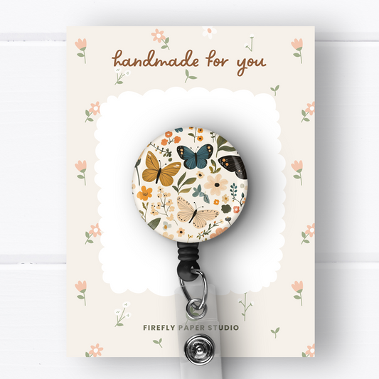 Butterflies Badge Reel