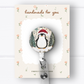 Christmas Penguin Badge Reel