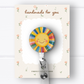 Colorful Sun Badge Reel