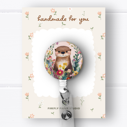 Otter Badge Reel