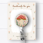 Mushroom Badge Reel