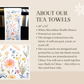 Coastal Starfish Tea Towel