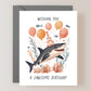 Wishing You A Jawsome Birthday Card
