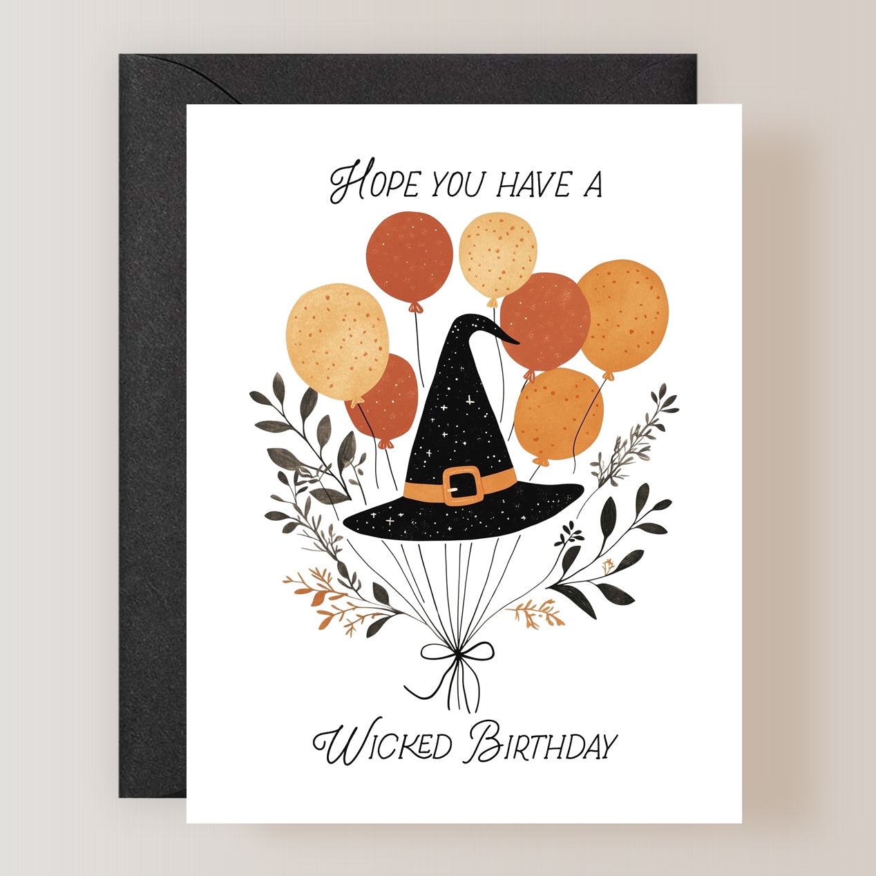 Hope You Have A Wicked Birthday Card