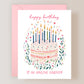 Happy Birthday To An Amazing Daughter Card