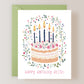 Happy Birthday Bestie Card