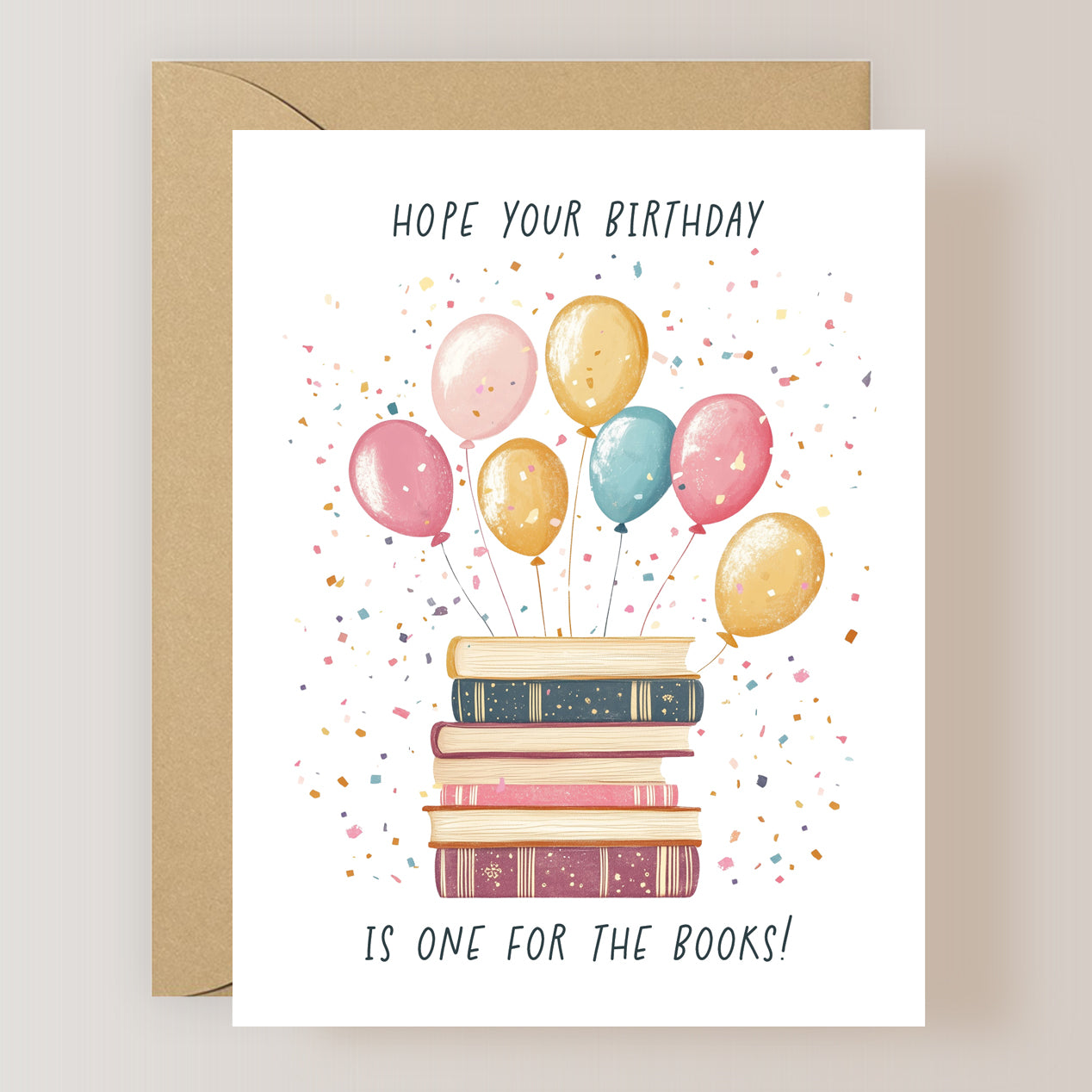 Hope Your Birthday Is One for the Books Card